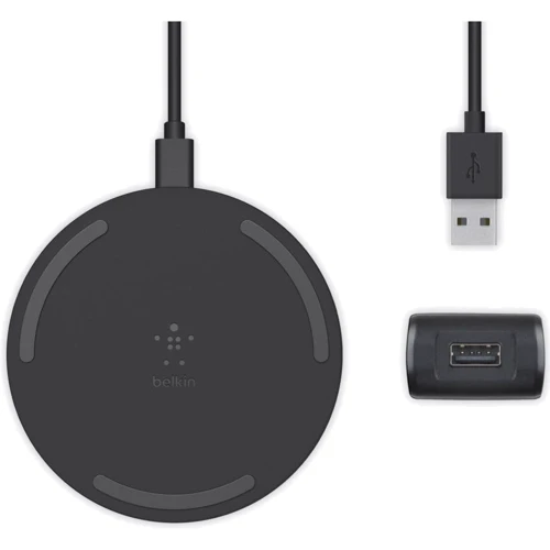 Зарядний пристрій Belkin Wireless Charging 15W Black (WIA002VFBK): Тип бездротове