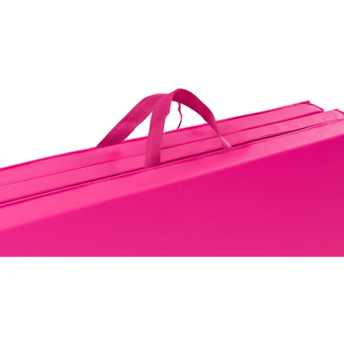 Коврик для фитнеса Hop-Sport HS-064FM складной 180x60.5x4 см розовый