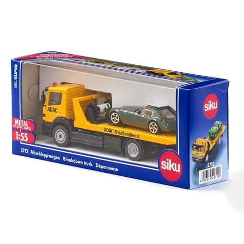 Грузовик-эвакуатор Siku с легковой машиной (6321454)