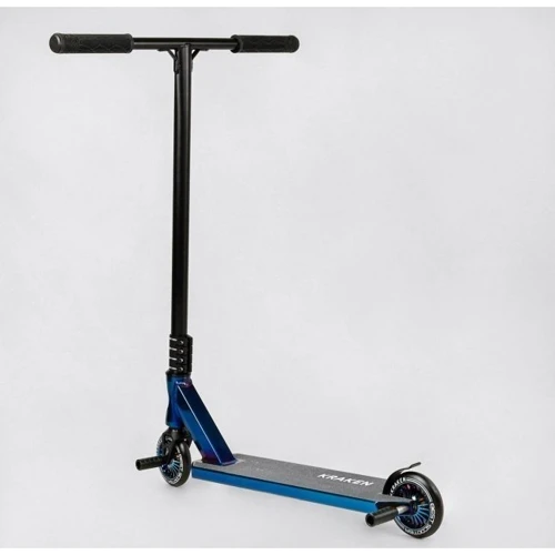 Самокат трюковый Best Scooter Kraken синий (KR-71078): Количество колес 2
