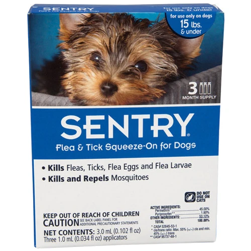 Средства от блох и клещей для собак