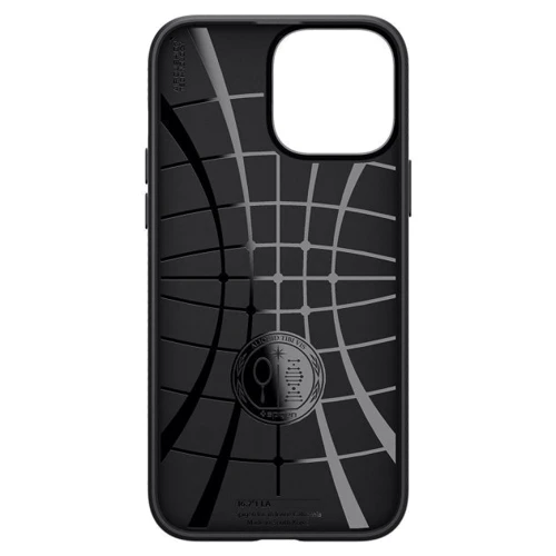 Чехол для iPhone Spigen Liquid Air Matte Black (ACS03201) for iPhone 13 Pro Max фото 7