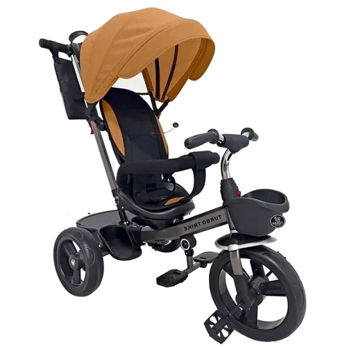 Велосипед детский трехколесный TurboTrike черно-оранжевый (MT 1001-11): Тип Велосипед-коляска