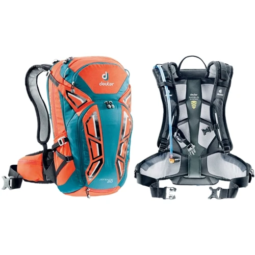 Рюкзак Deuter Attack 20 papaya-petrol (3200216-9306)