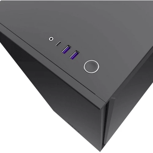Корпус NZXT H710i Matte Black (CA-H710I-B1): Материал передней панели сталь