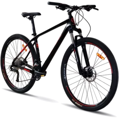 Велосипед VNC 2023' 29" FastRider C7 V1C7-2948-BR 48см (0523) black (shiny)/red (matt)