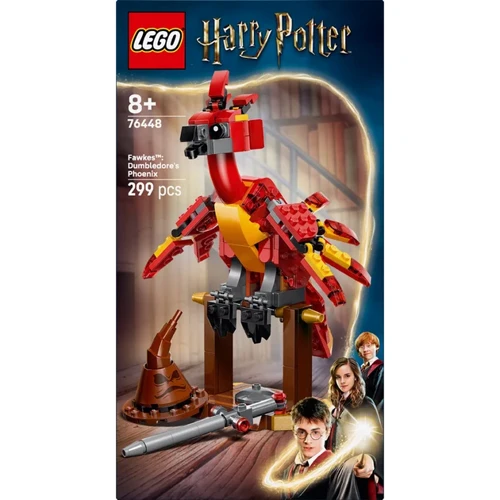 Конструктор LEGO Harry Potter Фоукс: феникс Дамблдора (76448): Рекомендуемый возраст 8+