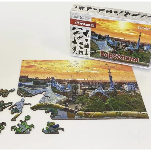 Нескучные игры Citypuzzles: Пазл Барселона: Производитель Нескучные игры