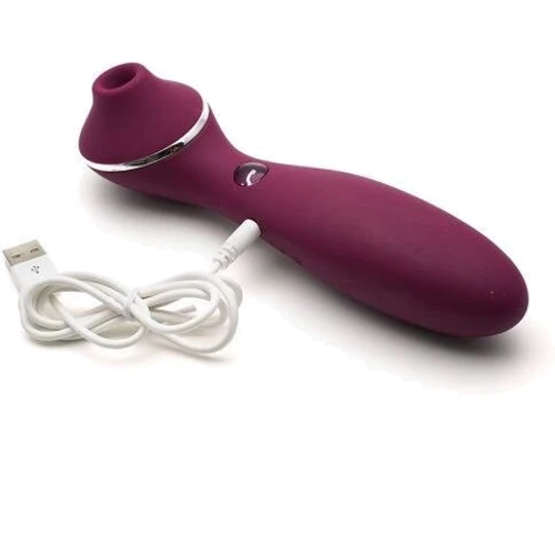 Вакуумный вибратор KisToy Polly Plus Violet