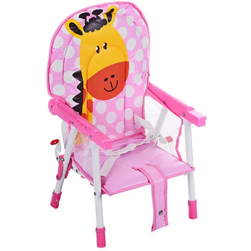 Стільчик для годування 2 в 1 Bambi GL 217С-909 Рожевий