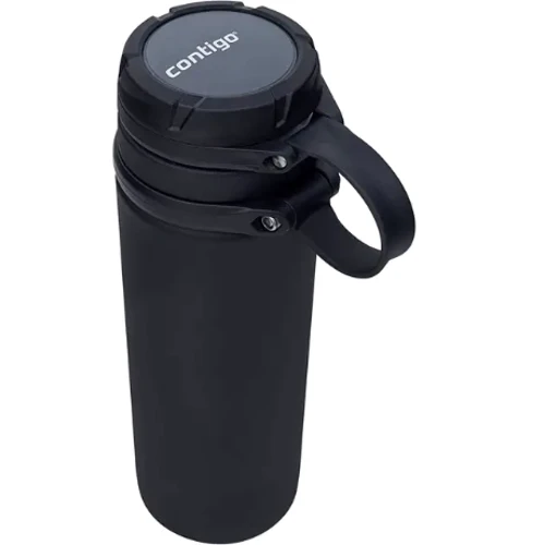 Термос Термобутылка Contigo Fuse Matte Black 720 мл (2156007): Объем, л 0.72