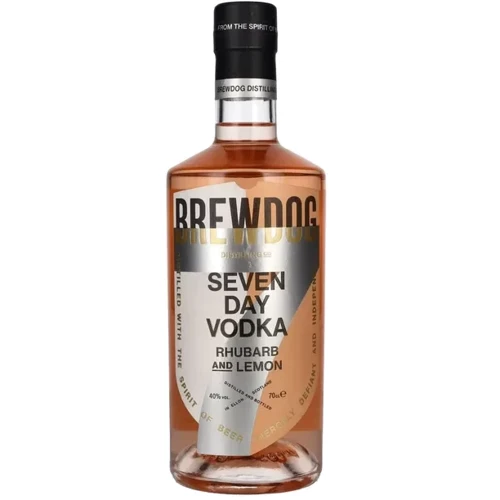 Водка BrewDog Seven Day Rhubarb and Lemon Vodka 0.7 л (BWW4004)