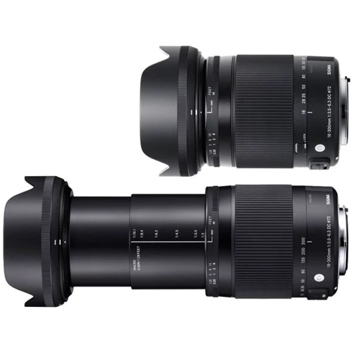 Об'єктив для фотоапарата Sigma 18-300mm F3.5-6.3 DC Macro OS HSM (Nikon): Байонет Nikon F