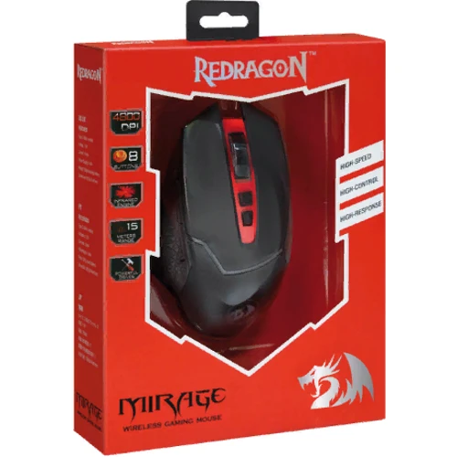 Мышь Redragon Mirage IR Wireless Black/Red (74847) фото 8
