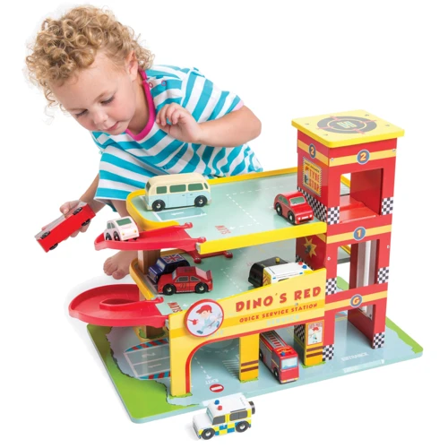 Игрушечный гараж Le Toy Van