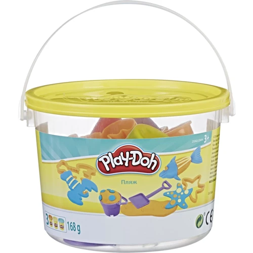 Набір пластиліну Hasbro PLAY-DOH Ведёрочко Beach (23414_23242)