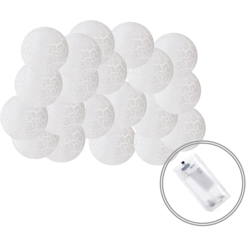 Гирлянда Springos Cracked Cotton Balls 2 м 10 LED теплый белый (CL0068) фото 5