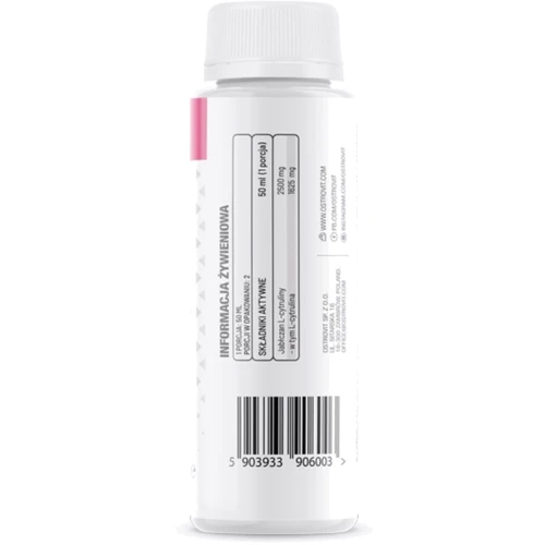 Амінокислота для спорту OstroVit Citrulline Shot 100 ml / 2 servings / cranberry: Смак Клюква