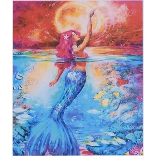 Картина по номерам с алмазной мозаикой TK Group 50х40 см (YHDGJ 74757)