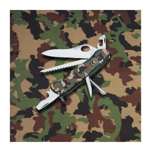 Мультитул Victorinox TTrailmaster 111мм/12предметов/камуфляж нейлон (0.8463.MW94): Тип мультитул (многофункциональный инструмент)