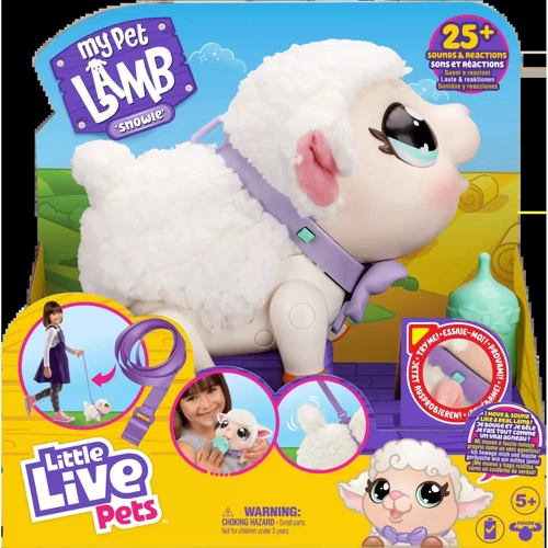 Интерактивная игрушка Moose Мой любимец маленький ягненок (26476) фото 5