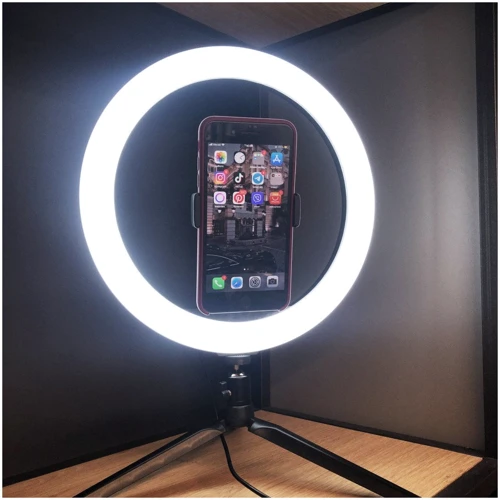 Кольцевая светодиодная LED лампа Lovely Stream 12 c треногой (31020): Рекомендуемый возраст от 8 лет и старше