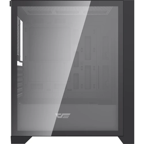 Корпус DarkFlash DRX70 Mesh Black: Материал передней панели пластик и металл