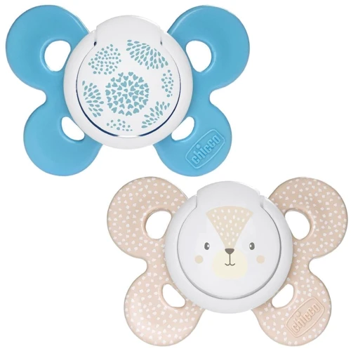 Пустушка Chicco Physio Comfort силікон 6-16 міс. 2 шт (74933.21.00.00): Вид пустушки классическая