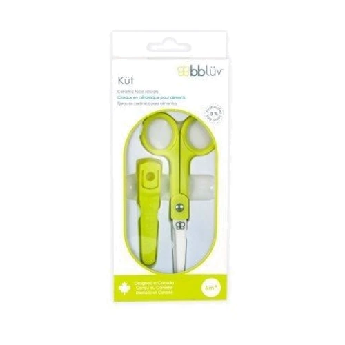 Керамічні ножиці для харчових продуктів BBluv Kut Lime (B0139) фото 4