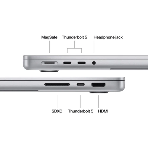 Apple MacBook Pro 14" M4 Max 1TB Silver (MX2G3UA/A) 2024 фото 9