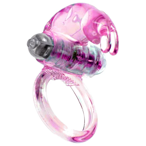 Эрекционное кольцо c вибрацией BOSS Series Rabbit Vibro Cock Ring Pink: Производитель BOSS