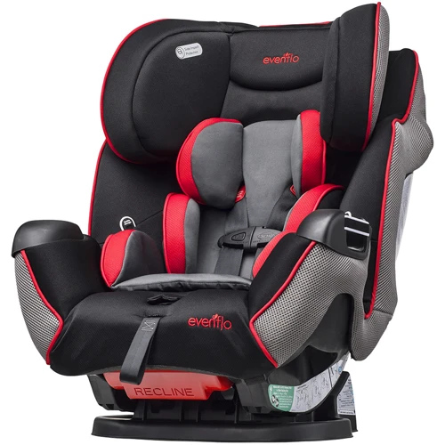 Автокресло Evenflo Symphony Kronus (группа от 2.2 до 49.8 кг) (032884187577): Вес ребенка от 2,2 до 49,8 кг