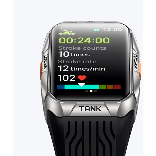 Смарт-годинник Kospet Tank X2 Ultra Silver