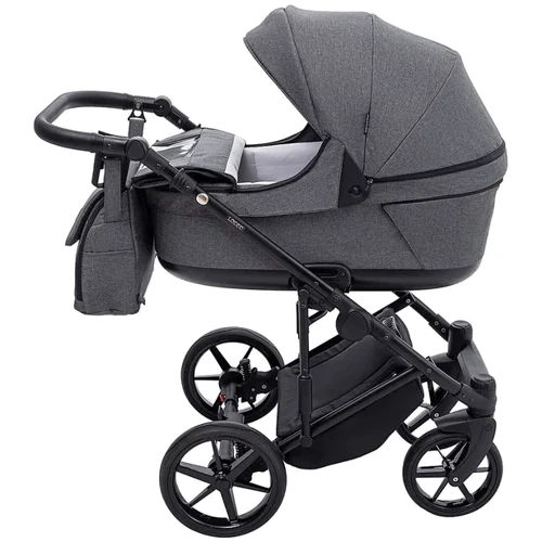 Коляска 2 в 1 Adamex Locco Tip TK-57 графит (681021): Ширина шасси 57.5 см