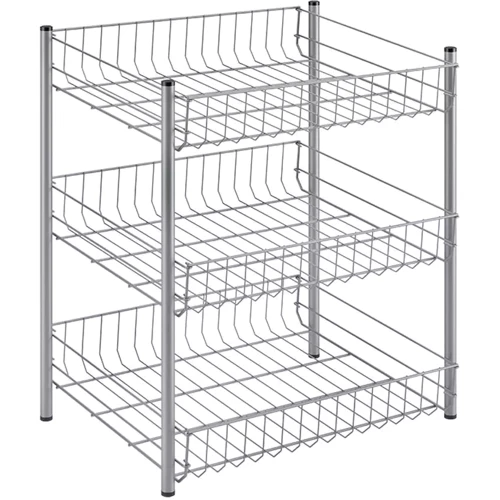 Полка Metaltex DISPENSO 3-х секционная 40х31х45см (365033)