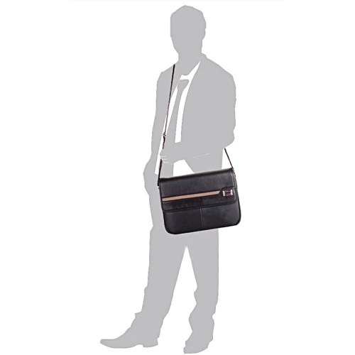 Чоловіча сумка почтальонка Bonis чорна (SHIL8101-black): Тип Сумки