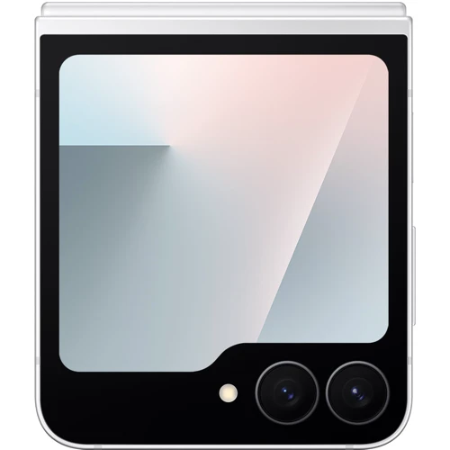Смартфон Samsung Galaxy Flip 7 FE 8/128GB White F761 (UA UCRF): Камера Подвійний 50 Мп (f/1.8) + 12 Мп (f/2.2) / LED спалах / HDR / Панорама / Фронтальна камера 10 Мп (f/2.2)