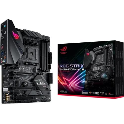 ASUS ROG STRIX B450-F GAMING II: Роз'єми на задній панелі USB 3.2 Gen 2, USB 3.2 Gen 1, USB Type-C, USB 3.2 Gen 1, USB 3.2 Gen 1, USB 2.0