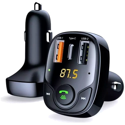 Автомобільний FM-трансмітер модулятор Proove FM Launcher Power PD-01 2USB+Type-C фото 3