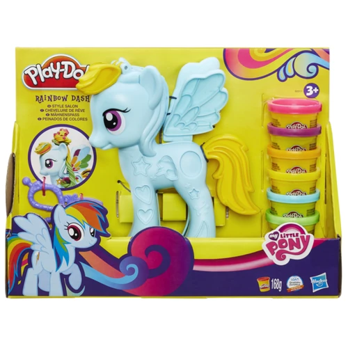 Игровой набор Hasbro PLAY-DOH Стильный салон Рэйнбоу Дэш (B0011): Производитель Hasbro