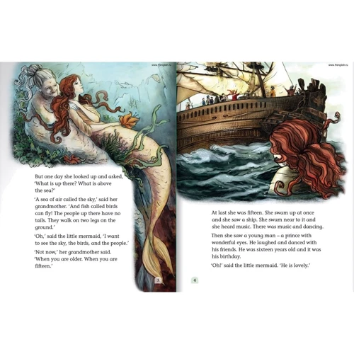 Classic Tales 3: Little Mermaid with MultiROM: Обкладинка Мягкая