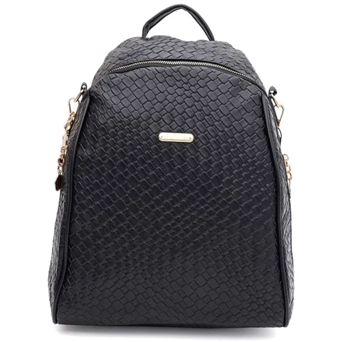 Женский рюкзак Monsen черный (C1ZMD6812bl-black)