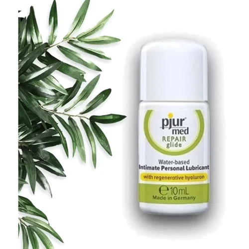 Лубрикант на водной основе pjur MED Repair glide 10 мл с регенерирующим гиалуроном для сухой кожи