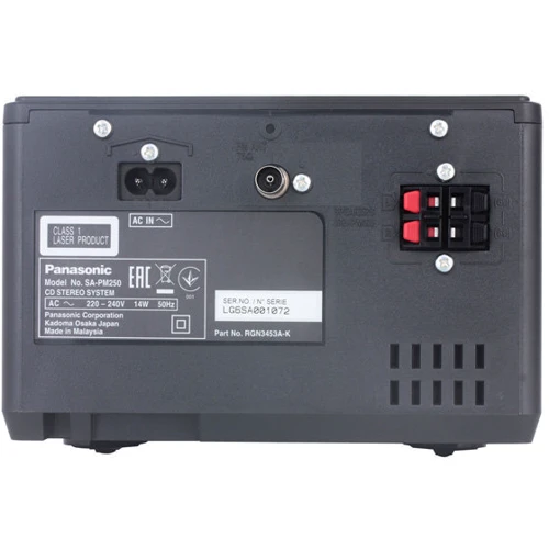 Музыкальный центр Panasonic SC-PM250EE-K фото 3