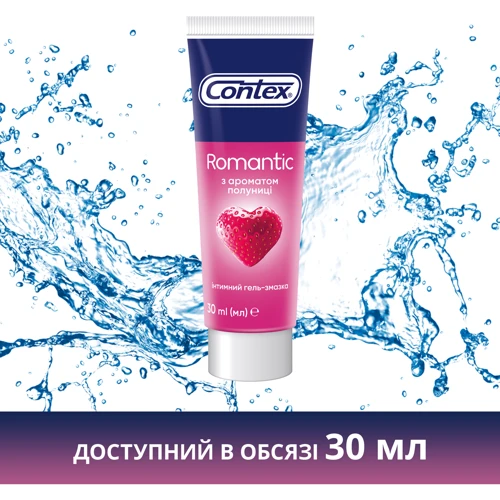 Інтимна гель-змазка CONTEX Romantic 100 мл
