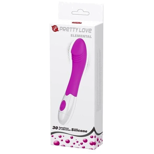 Вибромассажер для точки G Pretty Love - ELEMENTAL, BI-014812