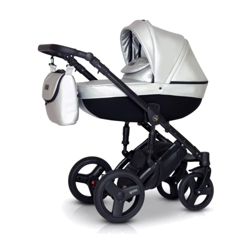 Универсальная коляска 2 в 1 Verdi Mirage Limited 9023-VLM2V1-SILVER, silver shine, серебристый