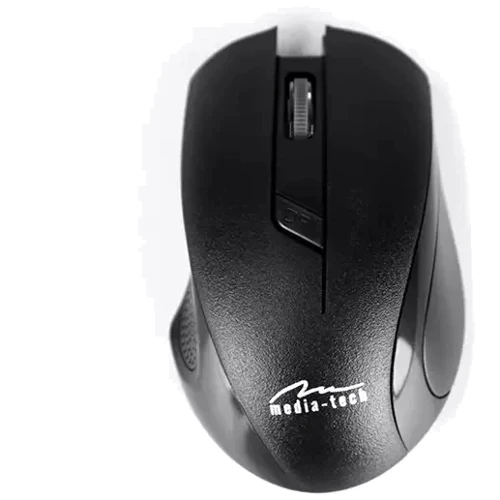 Мишка Media-Tech Trico Black (MT1114): Ергономіка симметричная для левшей
