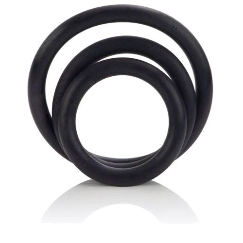 CalExotics Rubber Ring - 3 Piece Set - набор эрекционных колец: Производитель California Exotic Novelties