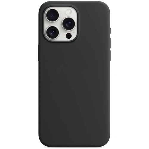 Чехол для iPhone Monblan Silicone Case MagSafe Black for iPhone 15 Pro Max